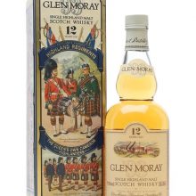 Glen Moray 12 Year Old / Bot.1980s / The Queen's Own Cameron Speyside Whisky |