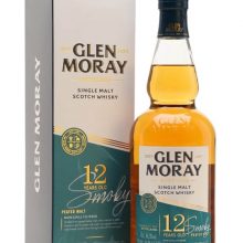 Glen Moray Smoky 12 Year Old Speyside Single Malt Scotch Whisky |
