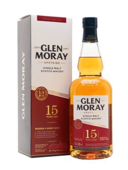 Glen Moray 15 Year Old Speyside Single Malt Scotch Whisky |
