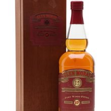 Glen Moray 17 Year Old / Port Wood Finish Speyside Whisky |