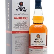 Glen Moray 1998 / Barolo Finish / Warehouse 1 Release Speyside Whisky |