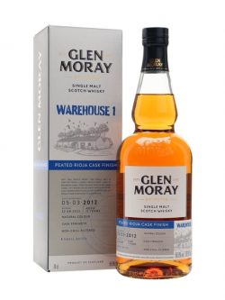 Glen Moray 2012 / Peated Rioja Finish / Warehouse 1 Release Speyside Whisky |