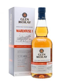 Glen Moray 2013 / Amontillado Finish / Warehouse 1 Release Speyside Whisky |