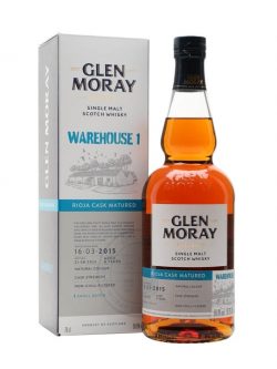 Glen Moray 2015 Rioja Matured / Warehouse 1 Release Speyside Whisky |