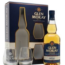 Glen Moray Classic / Glass Set Speyside Single Malt Scotch Whisky |