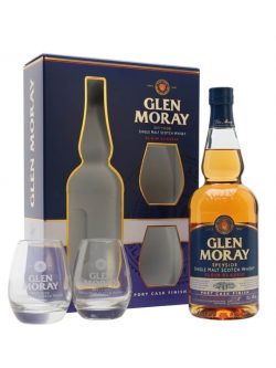 Glen Moray Port Cask Finish / Glass Set Speyside Whisky |