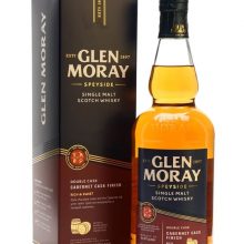 Glen Moray Cabernet Cask Finish Speyside Single Malt Scotch Whisky |
