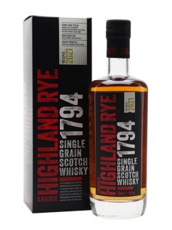 Arbikie Highland Rye 1794 / 2021 Release  Single Grain Scotch Whisky |