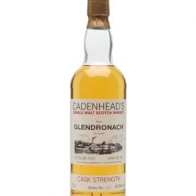 Glendronach 1970 / Cask #25 / Cadenhead's Highland Whisky |