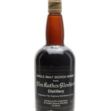 Glenrothes 1967 / 20 Year Old / Sherry Cask / Cadenhead's Speyside Whisky |