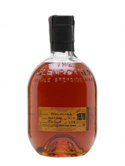 Glenrothes 1978 / Bot.1999 Speyside Single Malt Scotch Whisky |