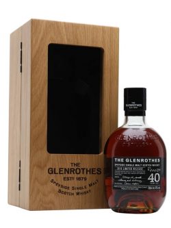 Glenrothes 40 Year Old Speyside Single Malt Scotch Whisky |
