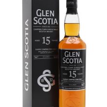 Glen Scotia 15 Year Old Campbeltown Single Malt Scotch Whisky |