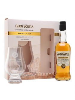 Glen Scotia Double Cask / Small Bottle / Glass Set Campbeltown Whisky |