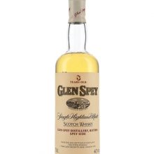 Glen Spey 8 Year Old / Bot.1980s Speyside Single Malt Scotch Whisky |