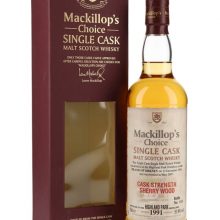 Highland Park 1991 / 15 Year Old / Sherry Cask / Mackillop's Island Whisky |