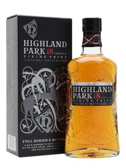 Highland Park 18 Year Old / Viking Pride Island Whisky |