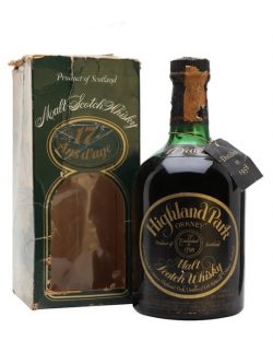 Highland Park 1958 / 17 Year Old Island Single Malt Scotch Whisky |