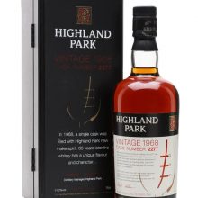 Highland Park 1968 / 35 Year Old / Single Cask #2277 Island Whisky |