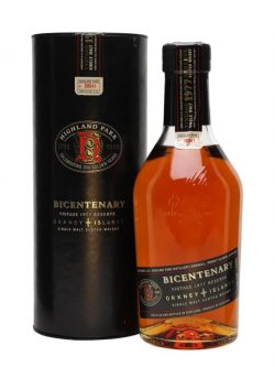Highland Park 1977 / 21 Year Old / Bicentenary Island Whisky |