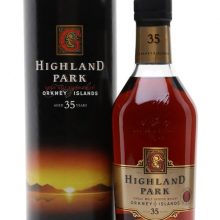 Highland Park 35 Year Old / John Goodwin Island Whisky |