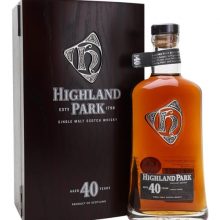 Highland Park 40 Year Old Island Single Malt Scotch Whisky |