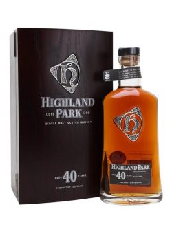 Highland Park 40 Year Old Island Single Malt Scotch Whisky |