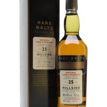 Hillside 1970 / 25 Year Old / Rare Malts Highland Whisky |