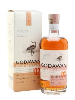 Godawan Series 02 Fruit and Spice / Cherry Wood Cask Indian Whisky |