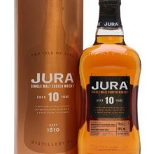 Jura 10 Year Old Island Single Malt Scotch Whisky |