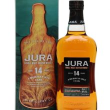 Jura 14 Year Old American Rye Cask Island Single Malt Scotch Whisky |
