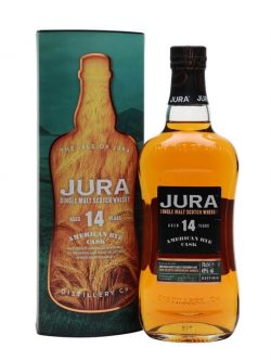 Jura 14 Year Old American Rye Cask Island Single Malt Scotch Whisky |