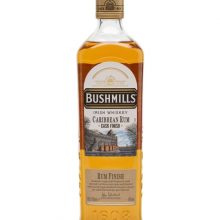 Bushmills Caribbean Rum Cask Finish Blended Irish Whiskey |