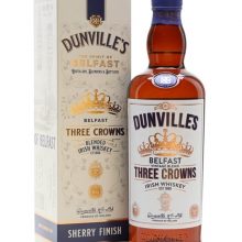 Dunville's Three Crowns Whiskey Blended Irish Whiskey |