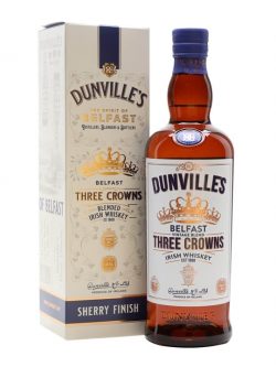 Dunville's Three Crowns Whiskey Blended Irish Whiskey |