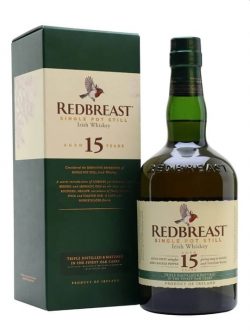 Redbreast 15 Year Old Single Pot Still Irish Whiskey |