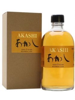 Akashi Single Malt 5 Year Old / Bourbon Cask Japanese Whisky |