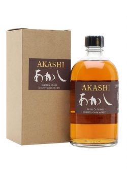Akashi 5 Year Old / Sherry Cask / Half Litre Japanese Whisky |