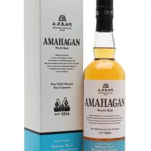 Amahagan Edition No 3 / Mizunara Finish World Blended Whisky |