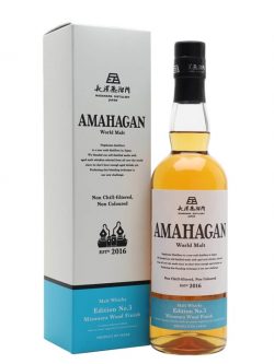 Amahagan Edition No 3 / Mizunara Finish World Blended Whisky |