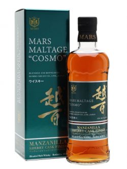 Mars Cosmo Manzanilla Cask Finish World Blended Malt Whisky |