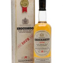 Knockando 1972 / Bot.1983 Speyside Single Malt Scotch Whisky |