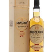 Knockando 1978 / Bot.1992 Speyside Single Malt Scotch Whisky |