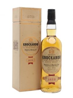Knockando 1978 / Bot.1992 Speyside Single Malt Scotch Whisky |