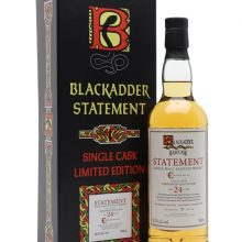 Ledaig 1997 / 24 Year Old / Blackadder Statement No.46 Island Whisky |