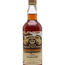 Longmorn 1957 / 25 Year Old / Connoisseurs Choice Speyside Whisky |
