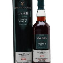 Longmorn 1969 / 39 Year Old / Sherry Butt / TWE 10th Anniversary / G&M Speyside Whisky |