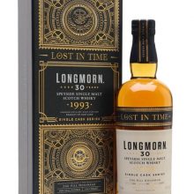 Longmorn 1993 / 30 Year Old / Cask 56087 / Lost In Time Series Speyside Whisky |
