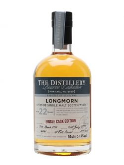 Longmorn 1998 / 22 Year Old / Cask #46641 / Distillery Reserve Collection Speyside Whisky |