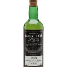Longrow 1974 / 18 Year Old / Cadenhead's Campbeltown Whisky |